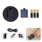 Extralink Home éjjeli lámpa, medve szív 3D optikai illúzióval, USB-szal a hálószobához