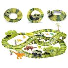 Extralink Toys - Large Dinosaur Park Racing Track, Dinosaur Theme, XXL 271 Pieces