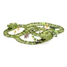 Extralink Toys - Large Dinosaur Park Racing Track, Dinosaur Theme, XXL 271 Pieces