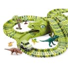 Extralink Toys - Large Dinosaur Park Racing Track, Dinosaur Theme, XXL 271 Pieces