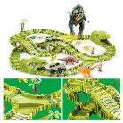 Extralink Toys - Large Dinosaur Park Racing Track, Dinosaur Theme, XXL 271 Pieces