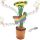 Extralink Toys dancing and singing cactus toy with sombrero, LED lights, USB connection for kids.