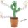 Extralink Toys dancing and singing cactus toy for kids, with LED lights and USB charging.