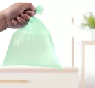 Extralink kutyaürülék-gyűjtő zacskó, erős, zöld, biológiailag lebomló, 8 tekercs, 120 db