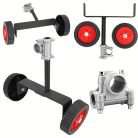 Black Forest fém kúpos támogató talp, univerzális fűnyíróhoz, 26-28 mm - 1464