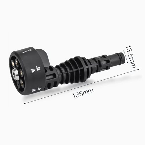 Black Forest multifunctional 6-in-1 nozzle for high-pressure washer - 1478