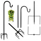 Black Forest Befestigungselement für Pflanzen, Blumen, Futterstellen, Gartenlaternen, 120 cm - 1470