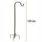 Black Forest Befestigungselement für Pflanzen, Blumen, Futterstellen, Gartenlaternen, 120 cm - 1470