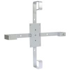 Extralink, four-arm frame for cable storage, 450 x 450 x 70 mm