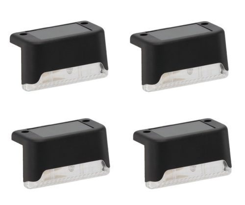 EXTRALINK KPL.4 LAMPEK SOLARNYCH 8 X 4,5 X 4,5 CM LINUS LED CIEPŁY BIAŁY - 3729