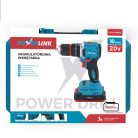 Extralink Powerlink Akku-Schrauber PWL-CD1002C 10 mm 20V 2×1,5 Ah