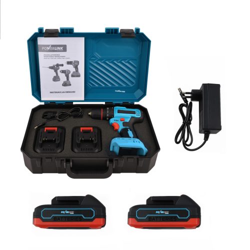 Extralink Powerlink Akku-Schrauber PWL-CD1003C 13 mm 20V 2×1,5 Ah