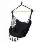 Black Forest Hängematte, Brasilien Stuhl 100x130cm Schwarz