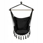 Black Forest Hängematte, Brasilien Stuhl 100x130cm Schwarz