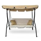 Black Forest Garten Schaukel, 170x110x153cm Grün und Weiß