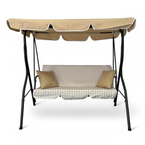 Black Forest Garten Schaukel, 170x110x153cm Grün und Weiß