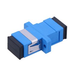 Extralink SC/UPC adapter, egymódusú, szimplex, kék
