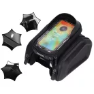 Extralink bicycle bag, frame-mounted, with waterproof phone holder - 14475