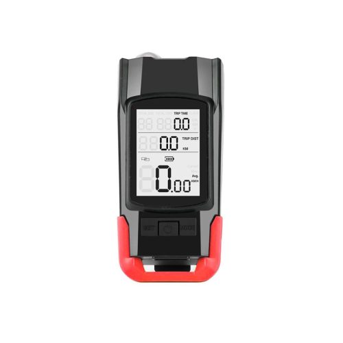 Extralink bicycle light set with odometer and rear light - 14480