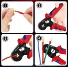 Extralink Kabelverbinder Crimpzange, isolierte Schrumpfschläuche, 1200 Stück Set