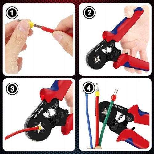 Extralink Kabelverbinder Crimpzange, isolierte Schrumpfschläuche, 1200 Stück Set