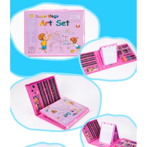 Extralink 208 darabos festőkészlet, művészeti kellékek