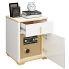 Extralink Lock Star elektronischer Nachttischsafe mit kabellosem Laden