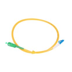   Extralink SC/APC - LC/UPC patch kábel, egymódusú, simplex, G652D, 3 mm, 1 m.