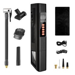  Extralink Autós porszívó 2 az 1-ben kompresszorral 12V USB