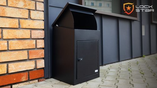 Extralink LockStar Paketaufbewahrungsbox, 44x34x55cm Stahl Lagerbox