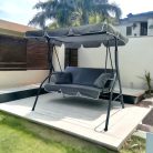 Black Forest Kerti hinta, 170x110x153cm Tengerészkék