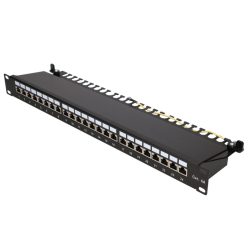 Extralink CAT6A STP | Patchpanel | 24 port