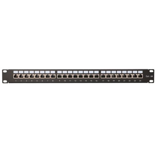 Extralink CAT6A STP | Patchpanel | 24 port