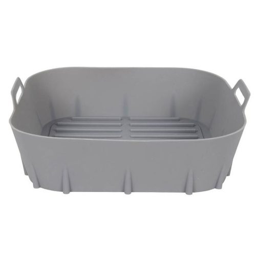 Extralink légkeveréses sütő betét, négyzet alakú szilikon kosár 20x20