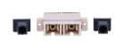 Extralink SC/UPC Adapter, multimodular, Duplex