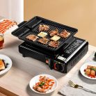 EXTRALINK TURISZTIKAI GÁZTŰZHELY KERÁMIA BŐRÖNDDEL + ADAPTER