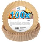 Extralink Home | Paper baking parchment inserts | round, 16 cm, 100 pieces