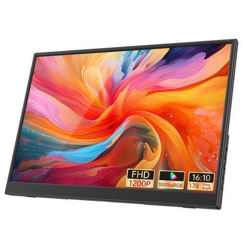 Extralink Smart Life S15 14" | Tragbarer Monitor für Laptops, Telefone und Konsolen | USB-C/micro-HDMI