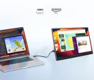 Extralink Smart Life S15 14" | Tragbarer Monitor für Laptops, Telefone und Konsolen | USB-C/micro-HDMI
