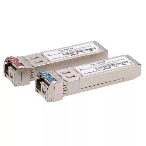 Extralink SFP+ 10G | SFP+ WDM module | 10Gbps 1270/1330nm, single-mode, 2km, parallel