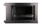 Extralink 4U 600x450 black, rack cabinet, wall-mounted