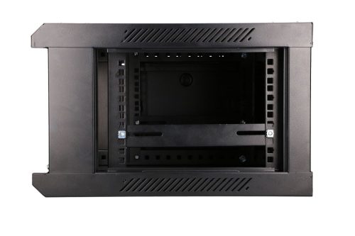 Extralink 4U 600x450 black, rack cabinet, wall-mounted