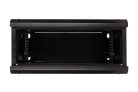 Extralink 4U 600x450 black, rack cabinet, wall-mounted