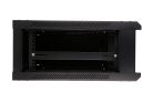 Extralink 4U 600x600 fekete, rackmount szekrény, falra szerelhető
