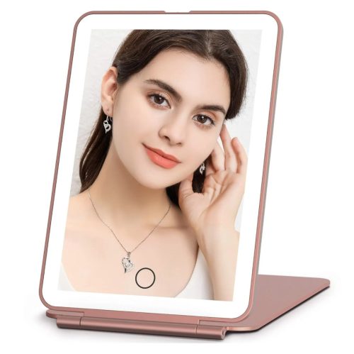 Extralink összecsukható rózsaszín USB tükör