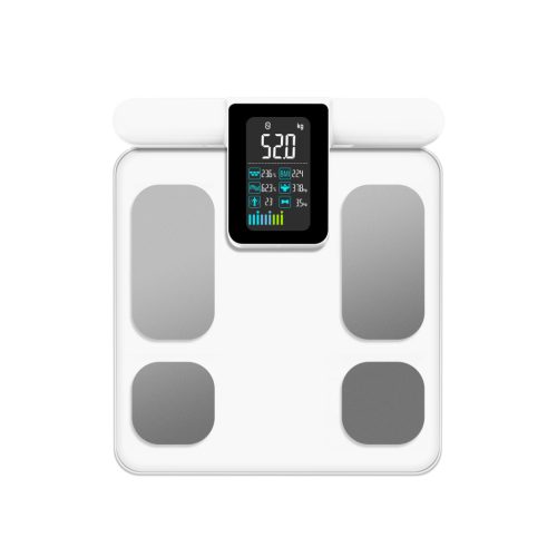 Extralink smartlife body composition analysis bathroom scale white K-201