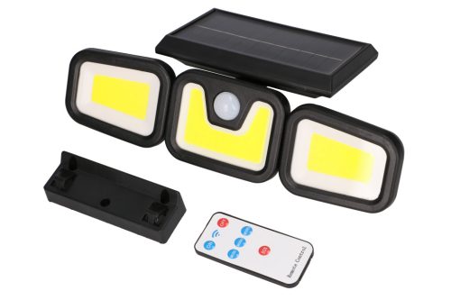 Extralink erős napelemes lámpa 3 az 1-ben LED mozgásérzékelővel