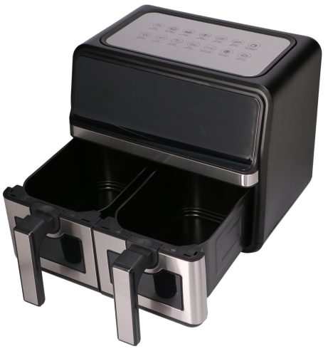 EXTRALINK 9L 2200W dual-basket Airfryer black