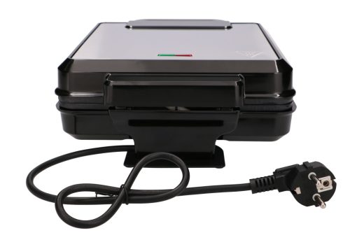 EXTRALINK 2200W fekete 4 rekeszes gofriosütő