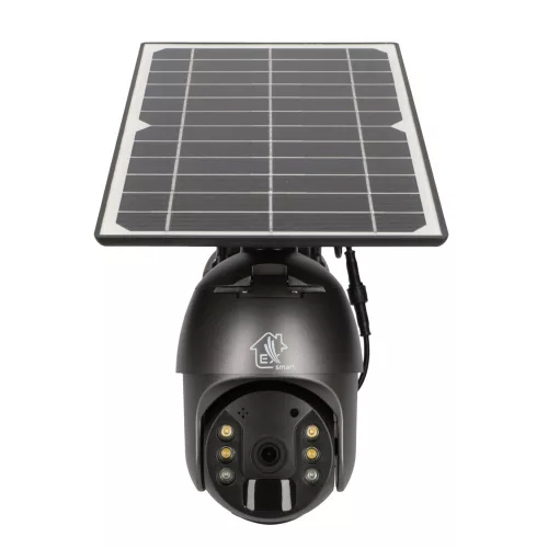 Extralink Mystic 4G PTZ 3G 4G LTE Camera with Solar Panel 8W 1080p IP66 4x 18650 Tuya